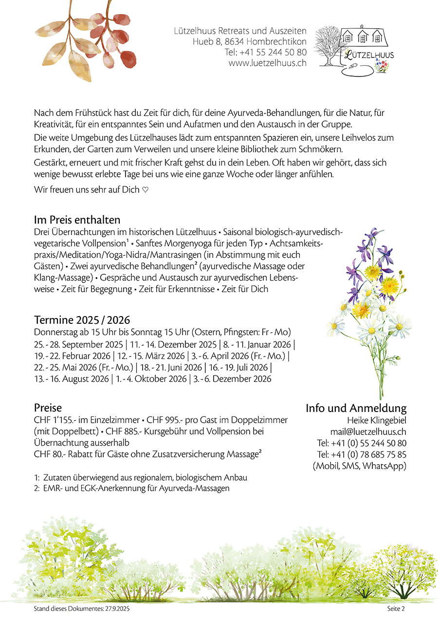 Angebot Ayurveda Regenerativ PDF