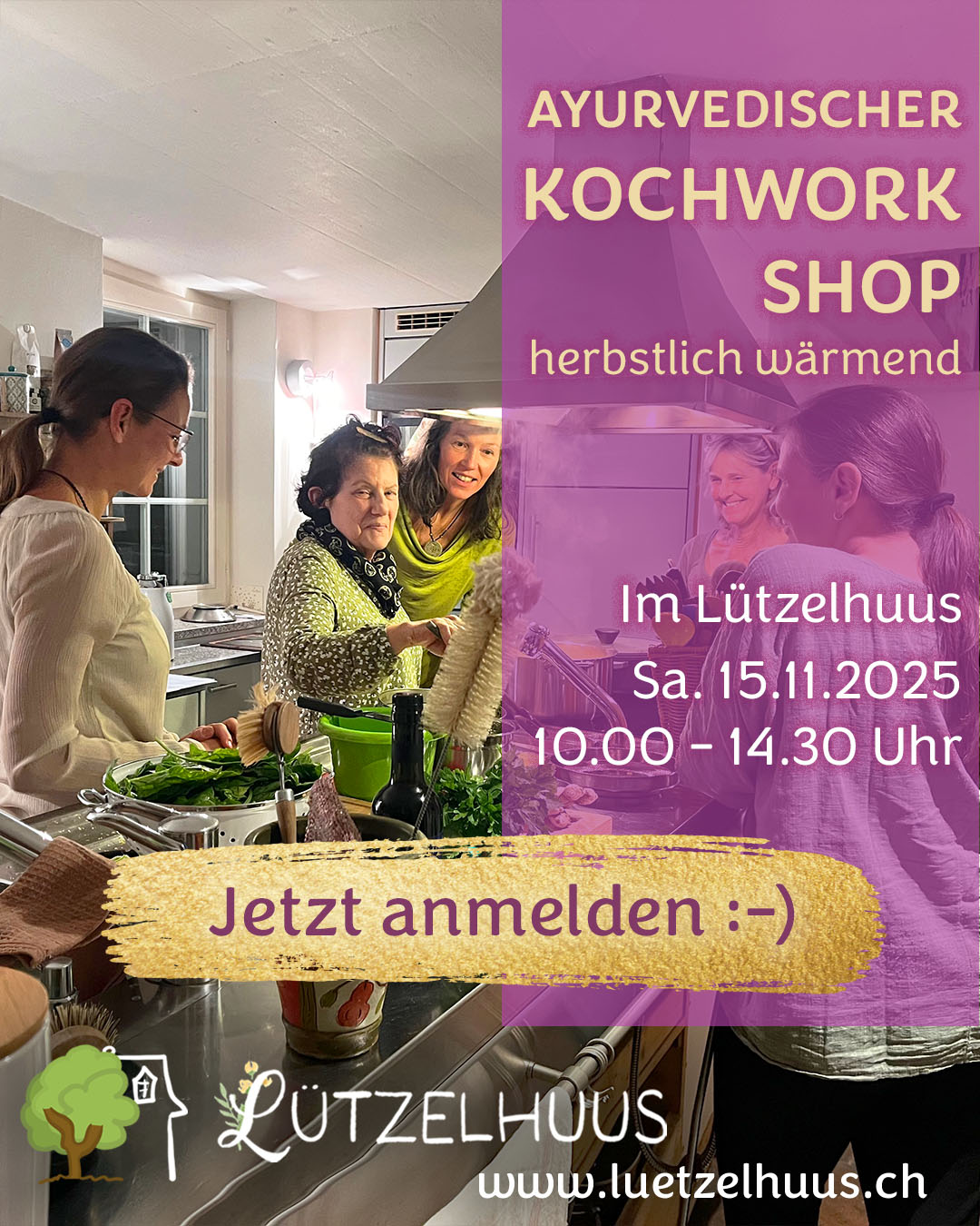Ayurvedischer Kochworkshop 15.11.2025