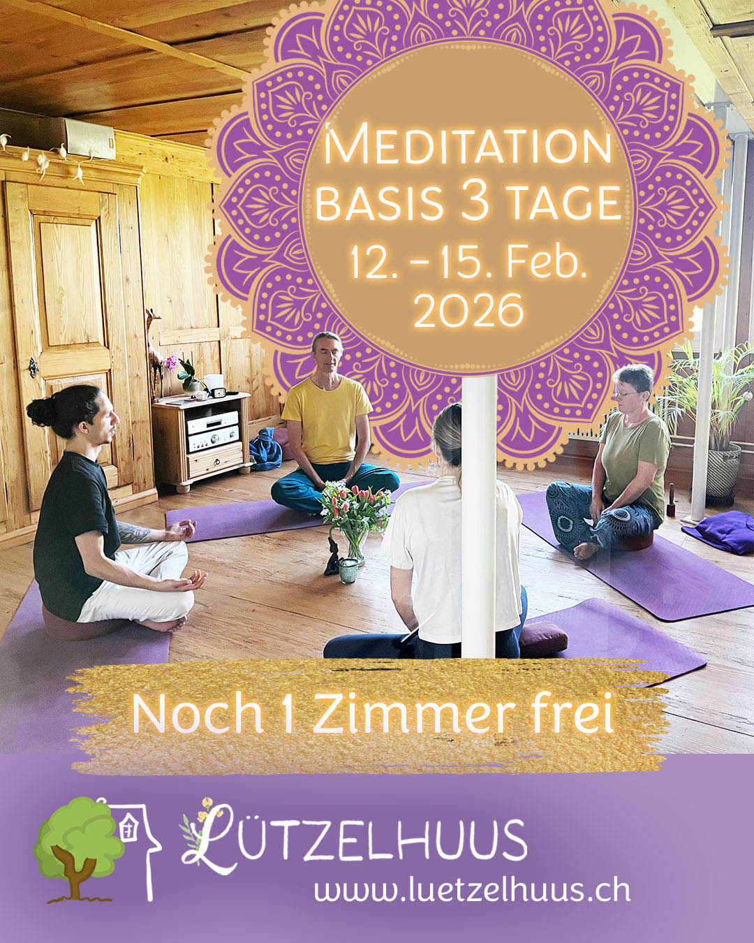 Meditation Basis Retreat 12.-15.2.2026