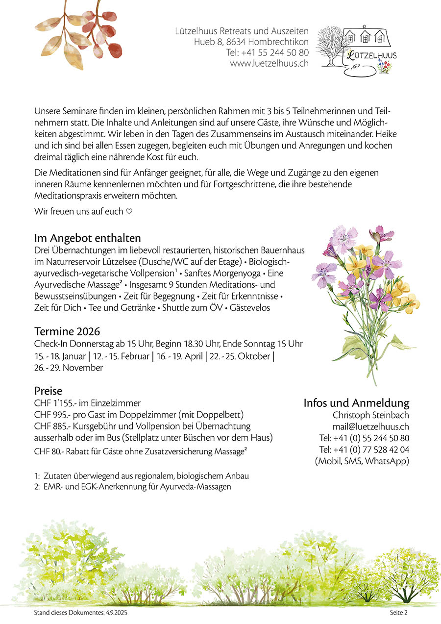 Angebot Meditation PDF