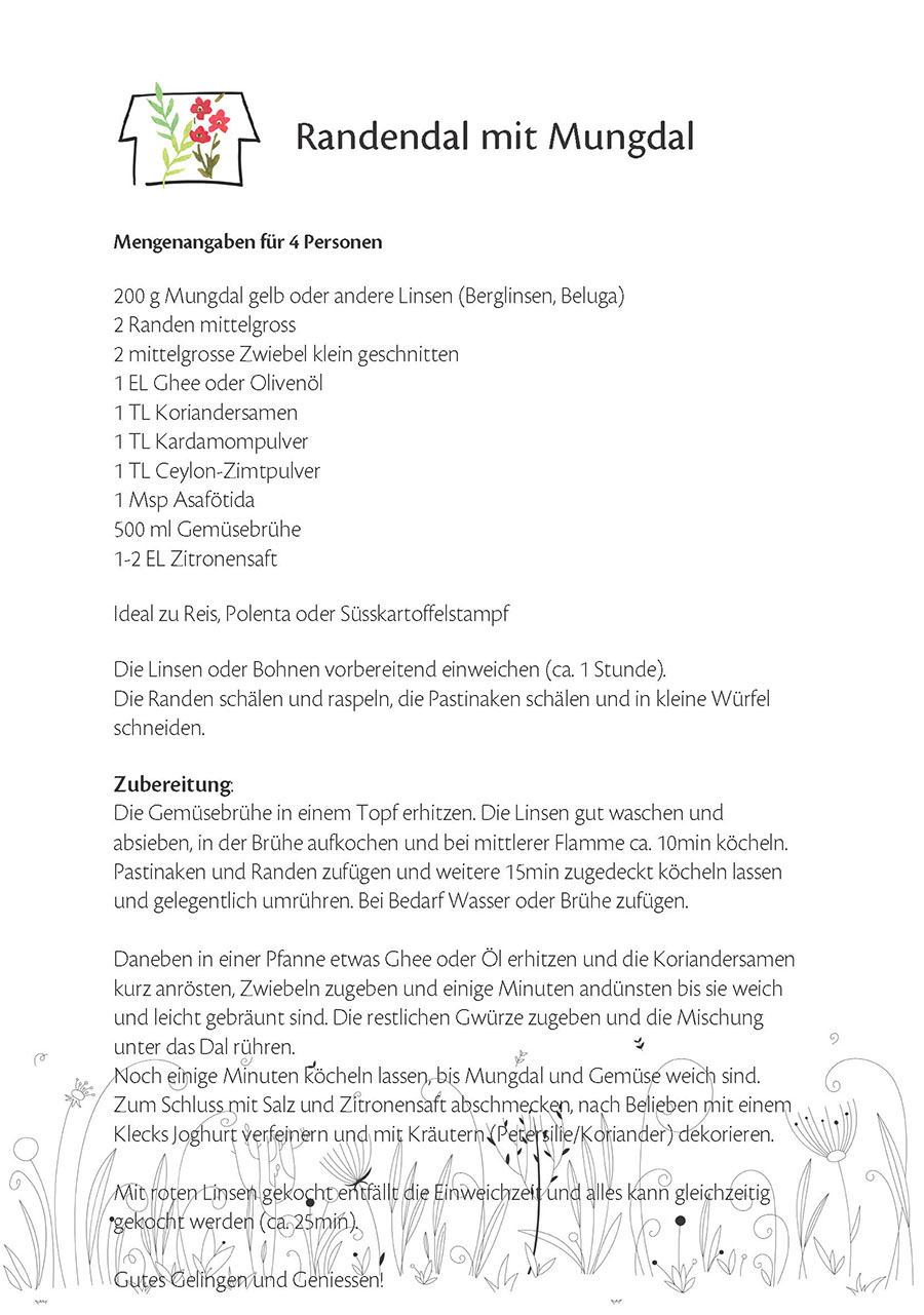 Lützelhuus Ayurveda Rezept